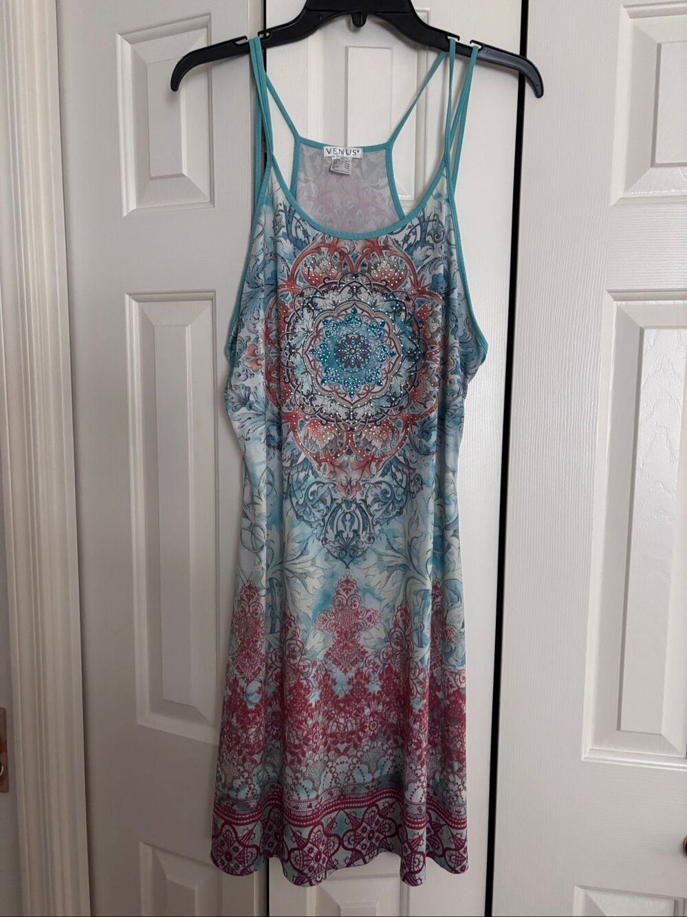 Venus Embellished Mandala Dress